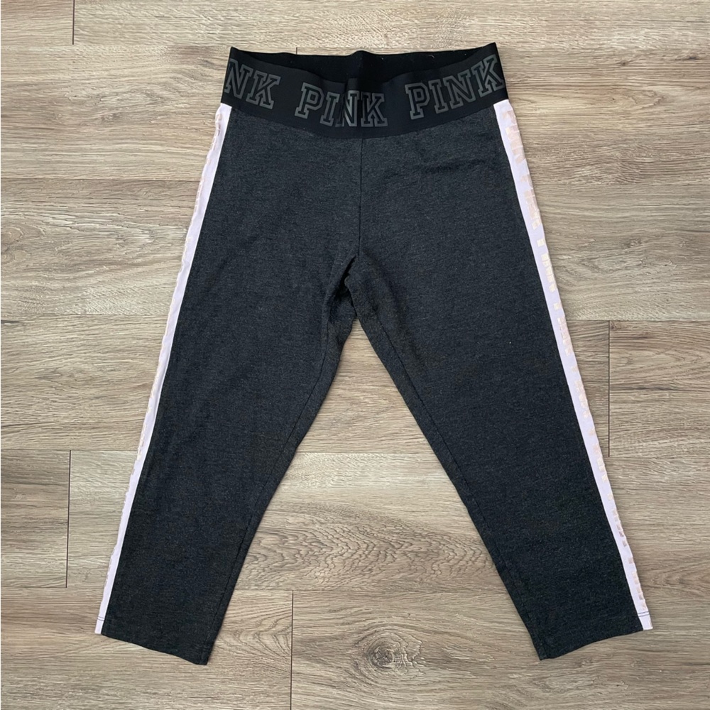VS Pink Crop Leggings